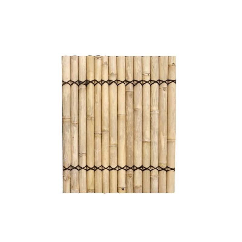 PANNEAU DEMI BAMBOU NATUREL VERTICAL L100 H120CM