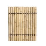 PANNEAU DEMI BAMBOU NATUREL VERTICAL L100 H120CM