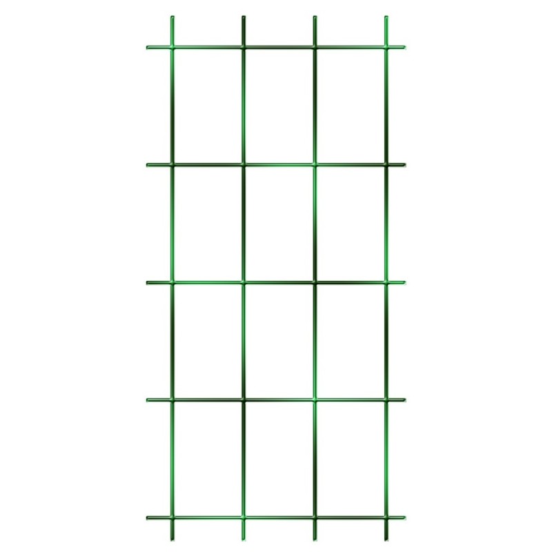 TREILLAGE FIL METAL RECTANGLE L0,75XH1,5M VERT