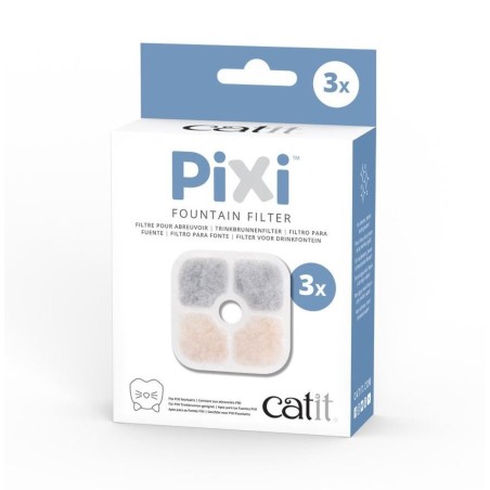 CATIT PIXI FILTRE FONTAINE 3 PCS