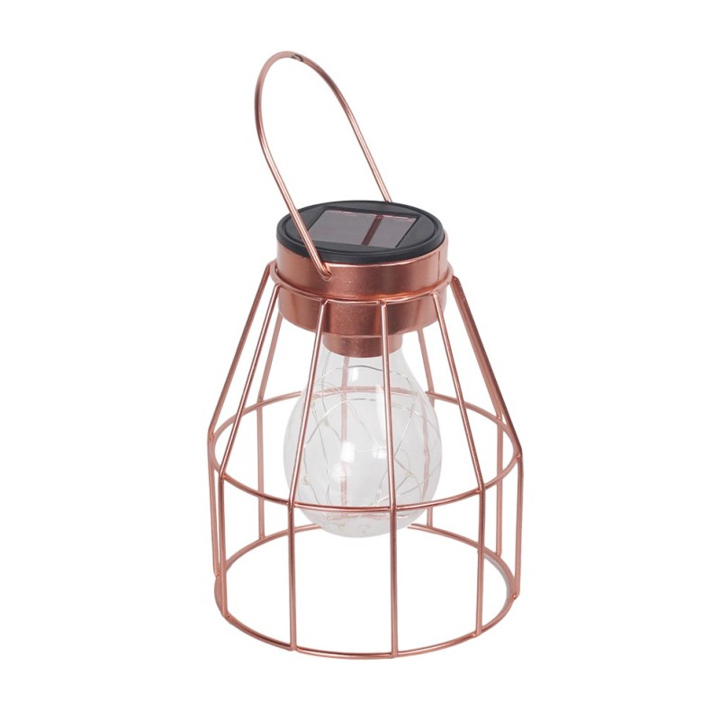 AMPOULE SOLAIRE CAGE CUIVREE