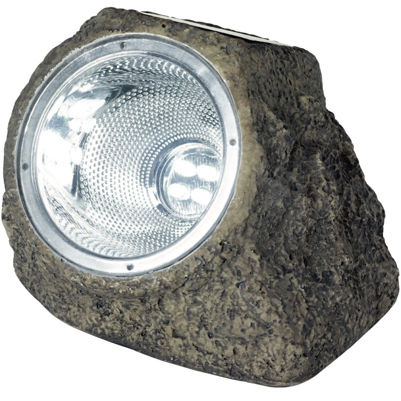 SPOT SOLAIRE ROCHER 10 LUMENS